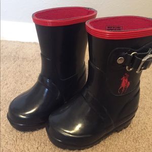 Polo toddler rain boots